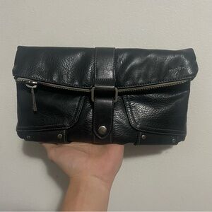 matt & natt Black Leather Bag Purse